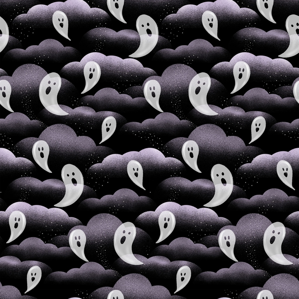 W125-005-740 / Ghosts - Black