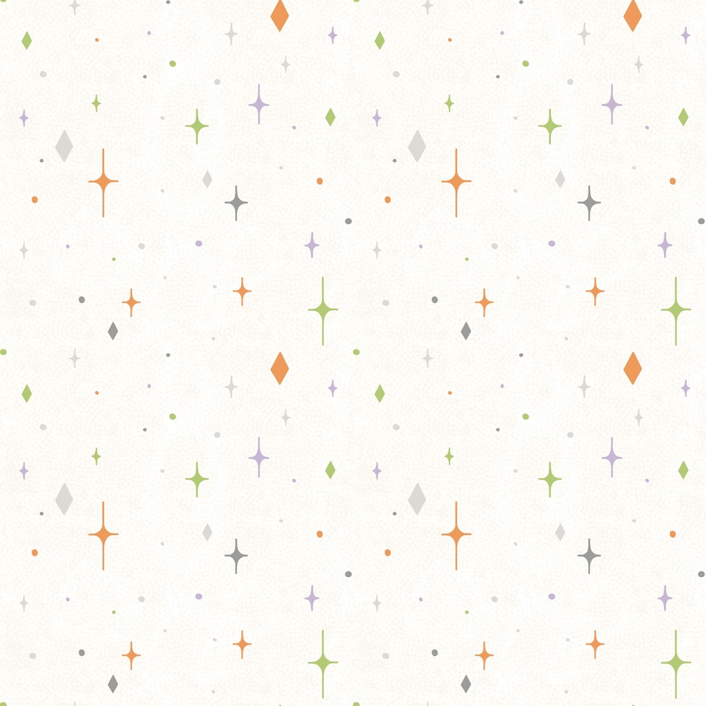 W125-009-026 / Stars - Cream