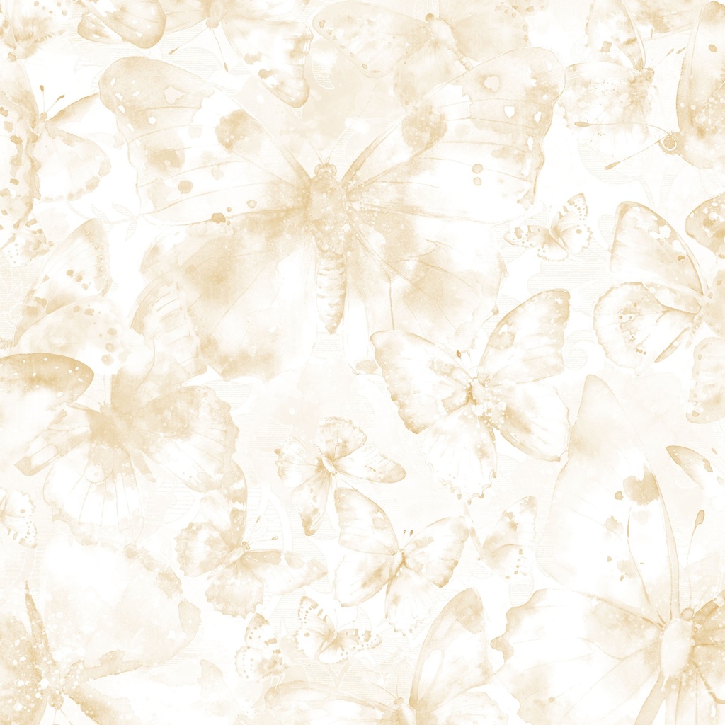 W130-005-003 / Butterfly Wishes-Cream