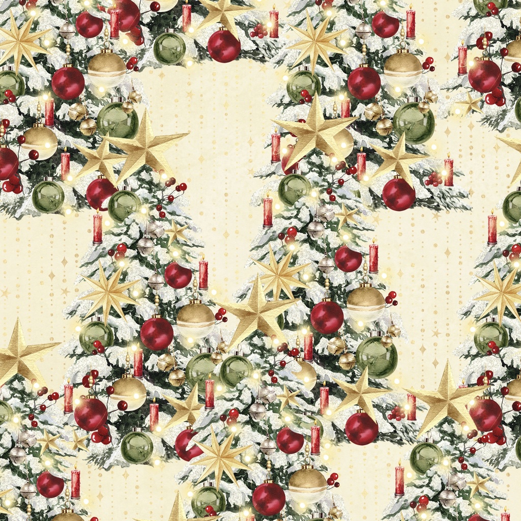 [W130-016-036] W130-016-036 / Trees - Cream