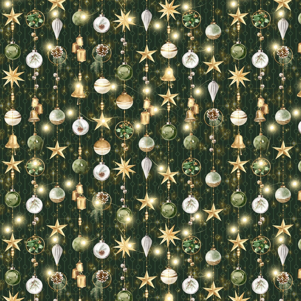 W130-018-626 / Jingle Bells - Green