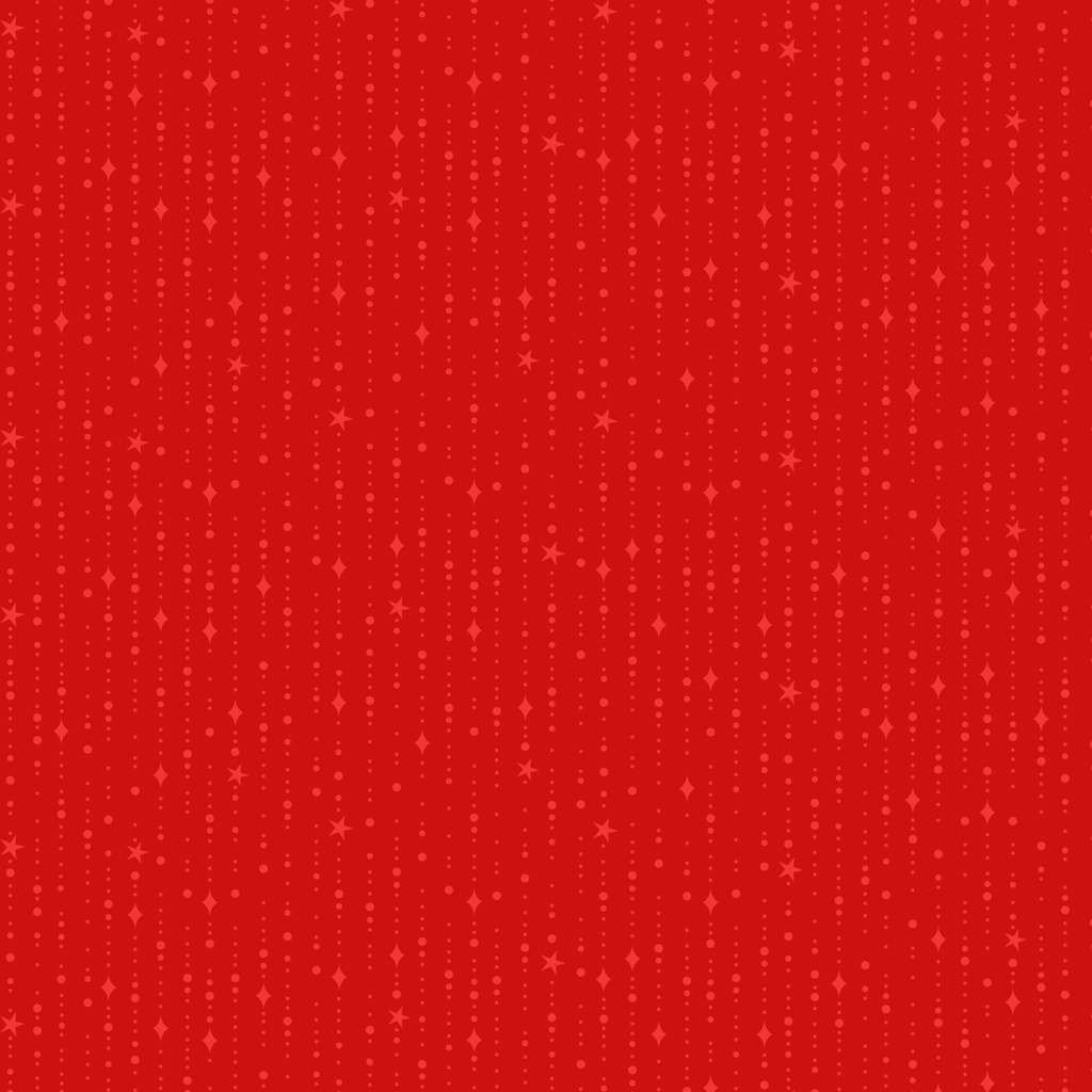 [W130-024-355] W130-024-355 / Dots and Stars - Red
