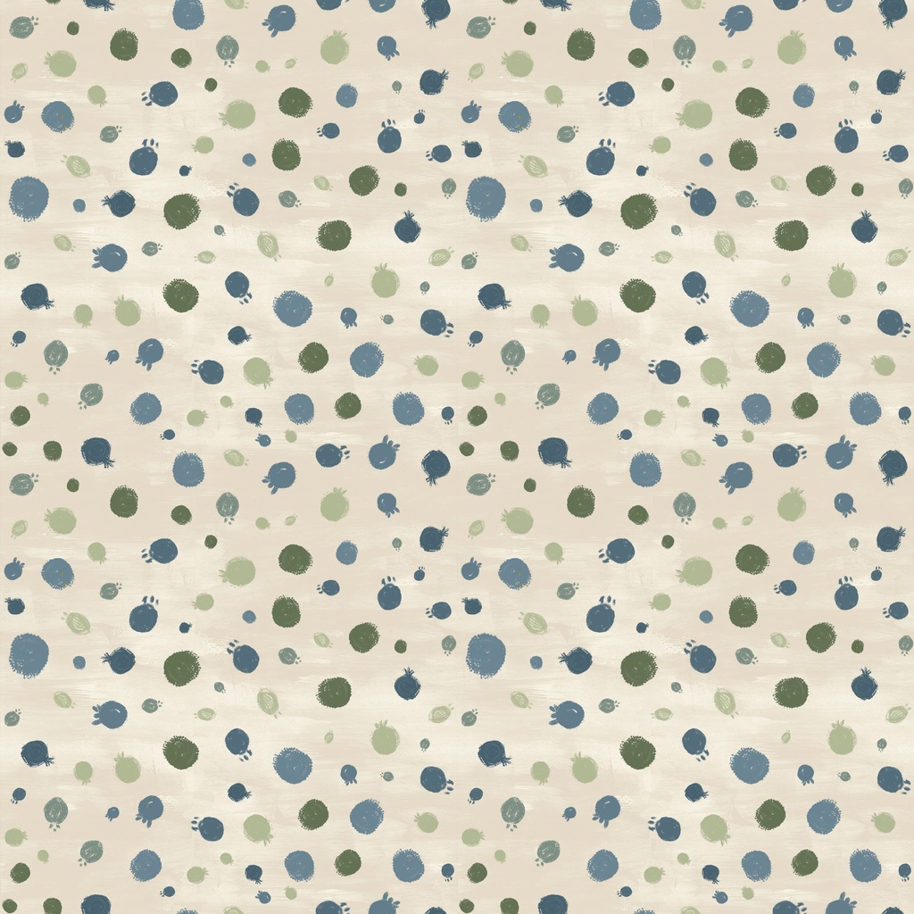 [W135-016-056] W135-016-056 / Berries - Cream