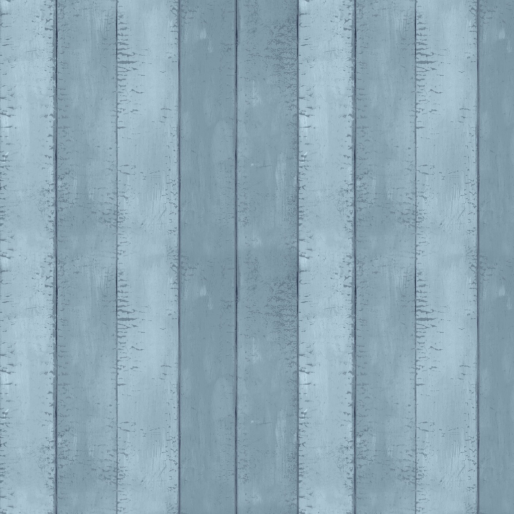 [W135-019-515] W135-019-515 / Wood Stripe - Blue