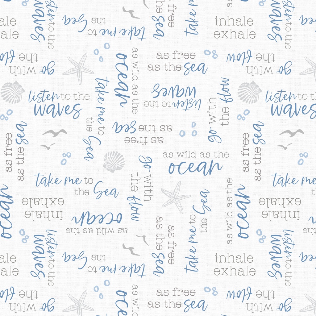 W145-006-500 / Word Toss-White