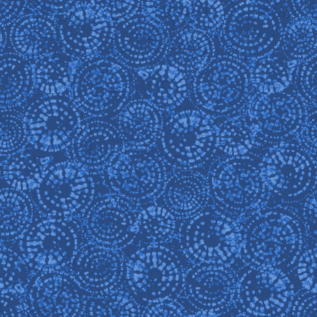 W145-009-570 / Circle Texture-Navy