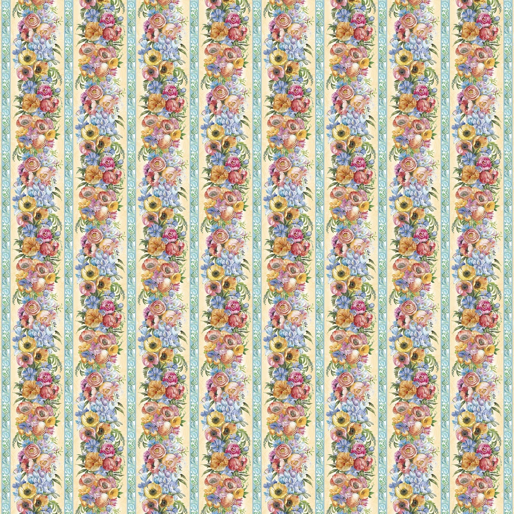 W150-002-800 / Repeating Stripe - Multi