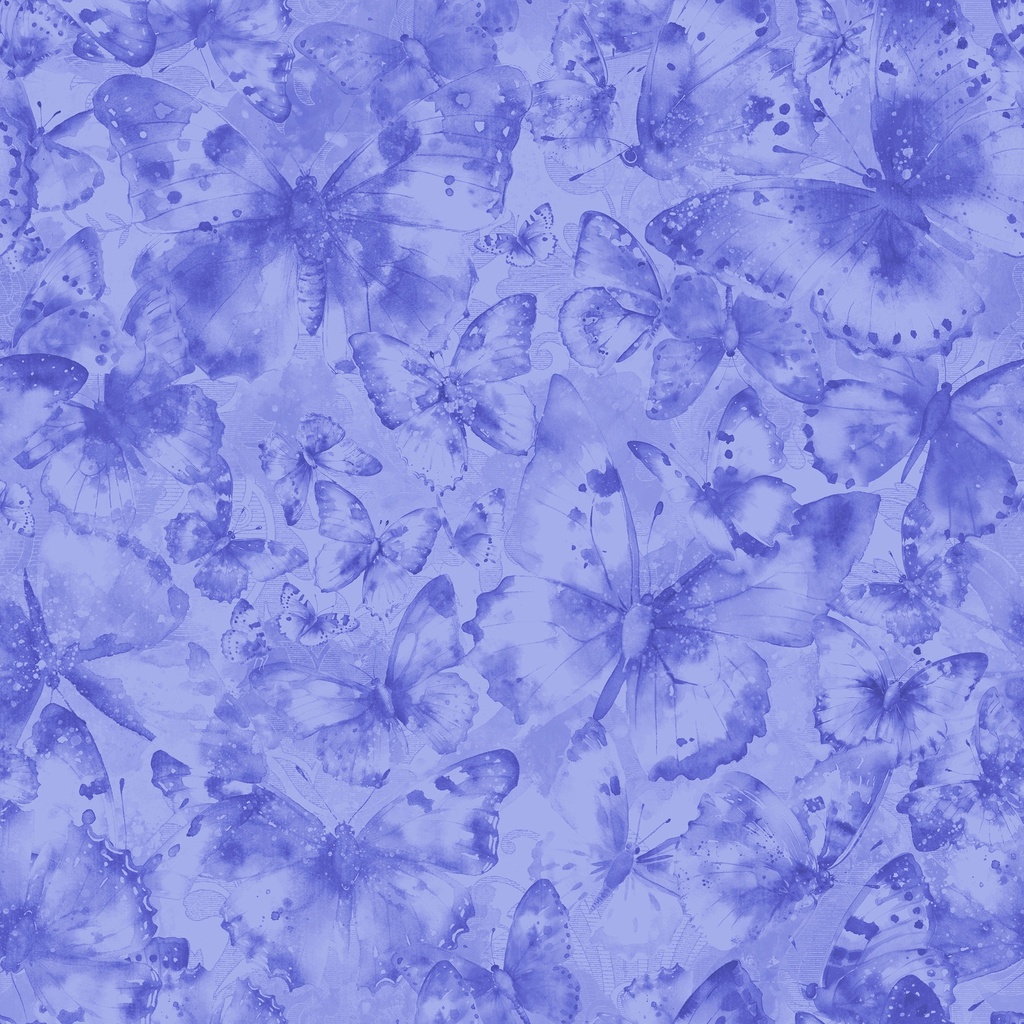 [WB-W130-005-403] WB-W130-005-403 / Butterfly Wishes-Indigo