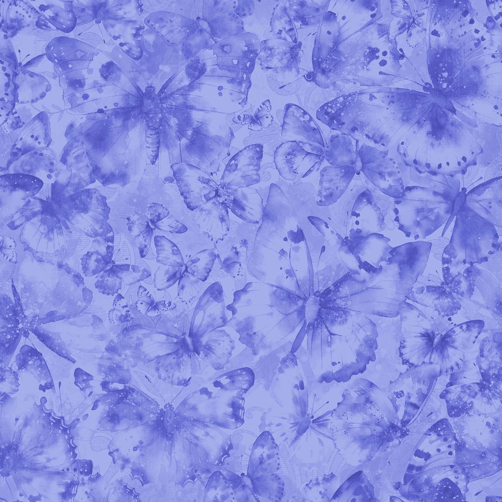 [WB-W130-005-403] WB-W130-005-403 / Butterfly Wishes-Indigo