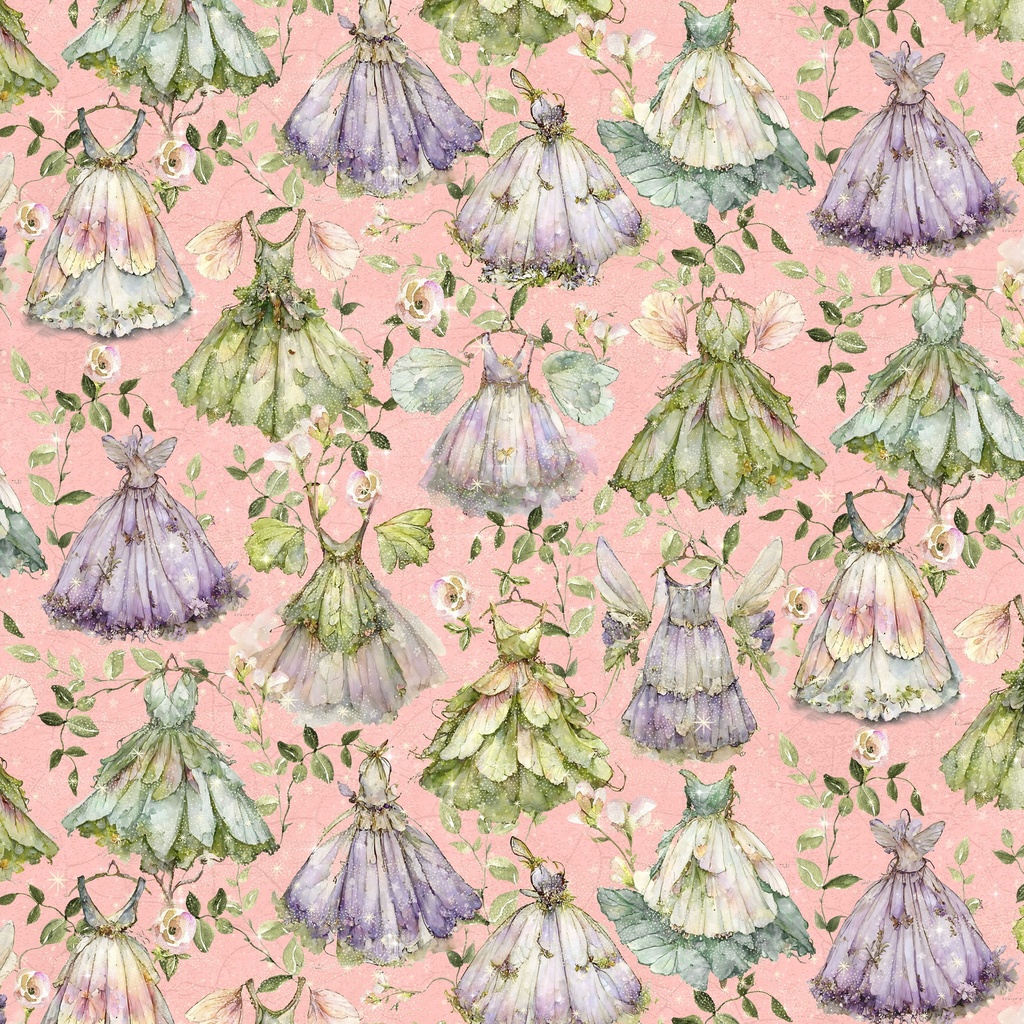 [W130-029-146] W130-029-146 / Enchanted Frocks-Pink