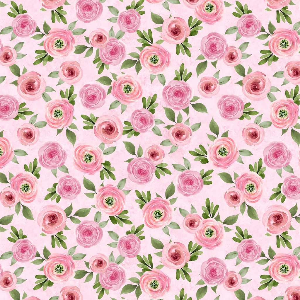 [W110-017-116] W110-017-116 / Roses-Pink