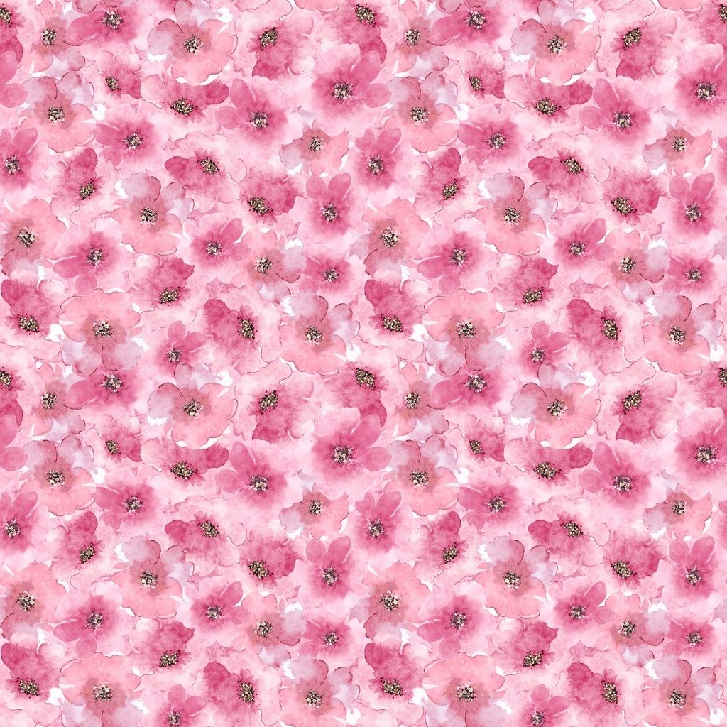 [W110-018-111] W110-018-111 / Tonal Floral-Pink