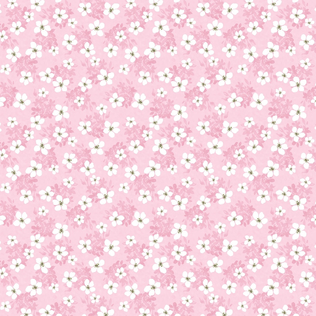 [W110-019-101] W110-019-101 / Small Floral-Pink
