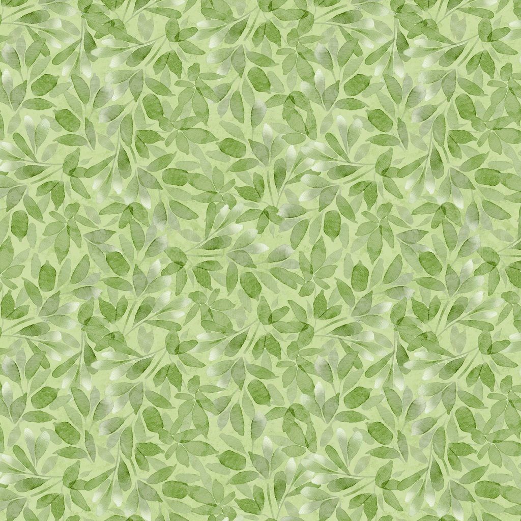 W110-020-660 / Tonal Leaves-Green