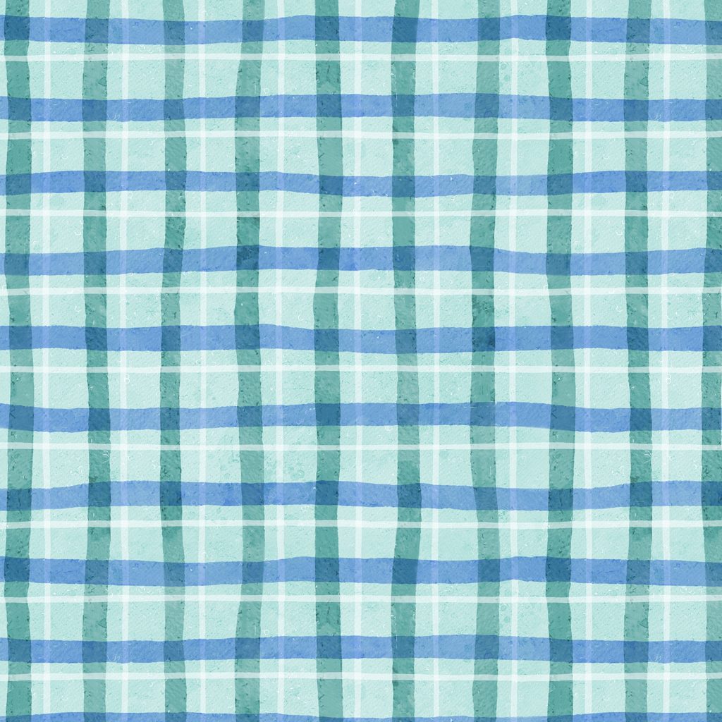 W110-022-950 / Plaid-Teal