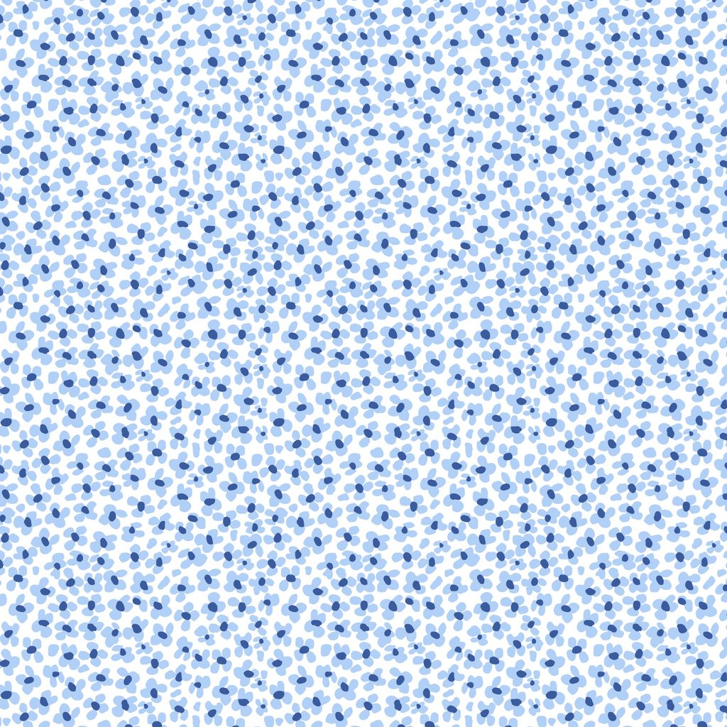 W160-007-055 / Ditzy Floral-White