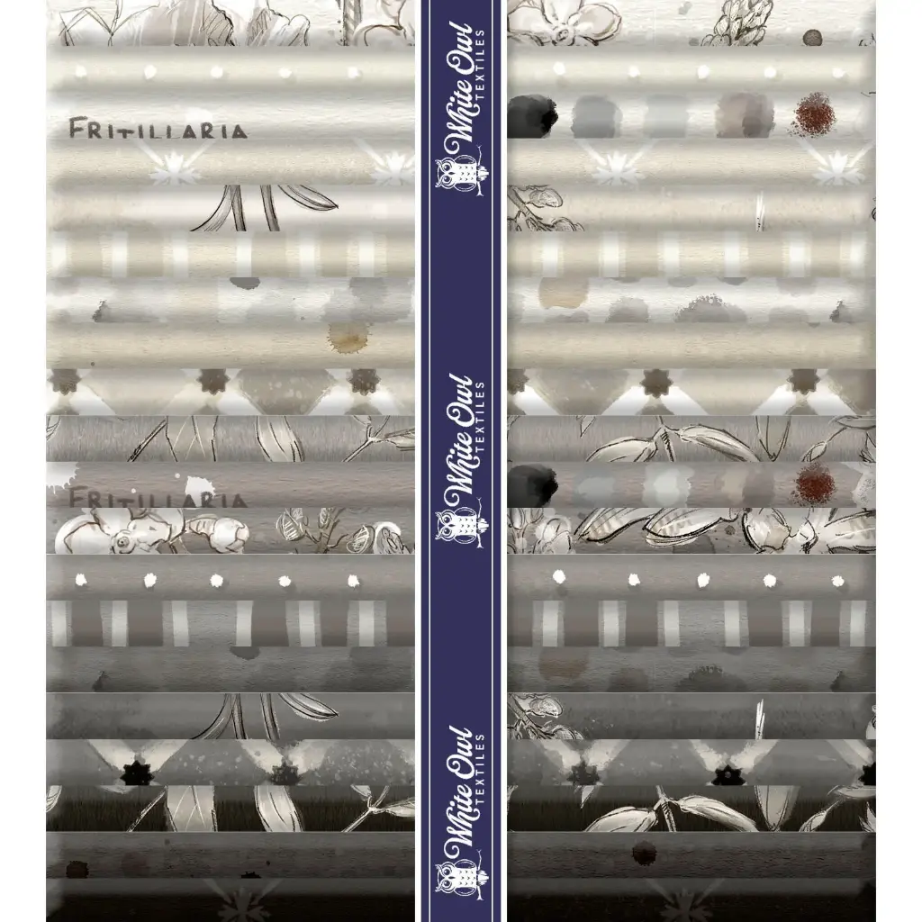 [Botanical Sketchbook-FQ] Botanical Sketchbook-FQ / Botanical Sketchbook Fat Quarter Pack