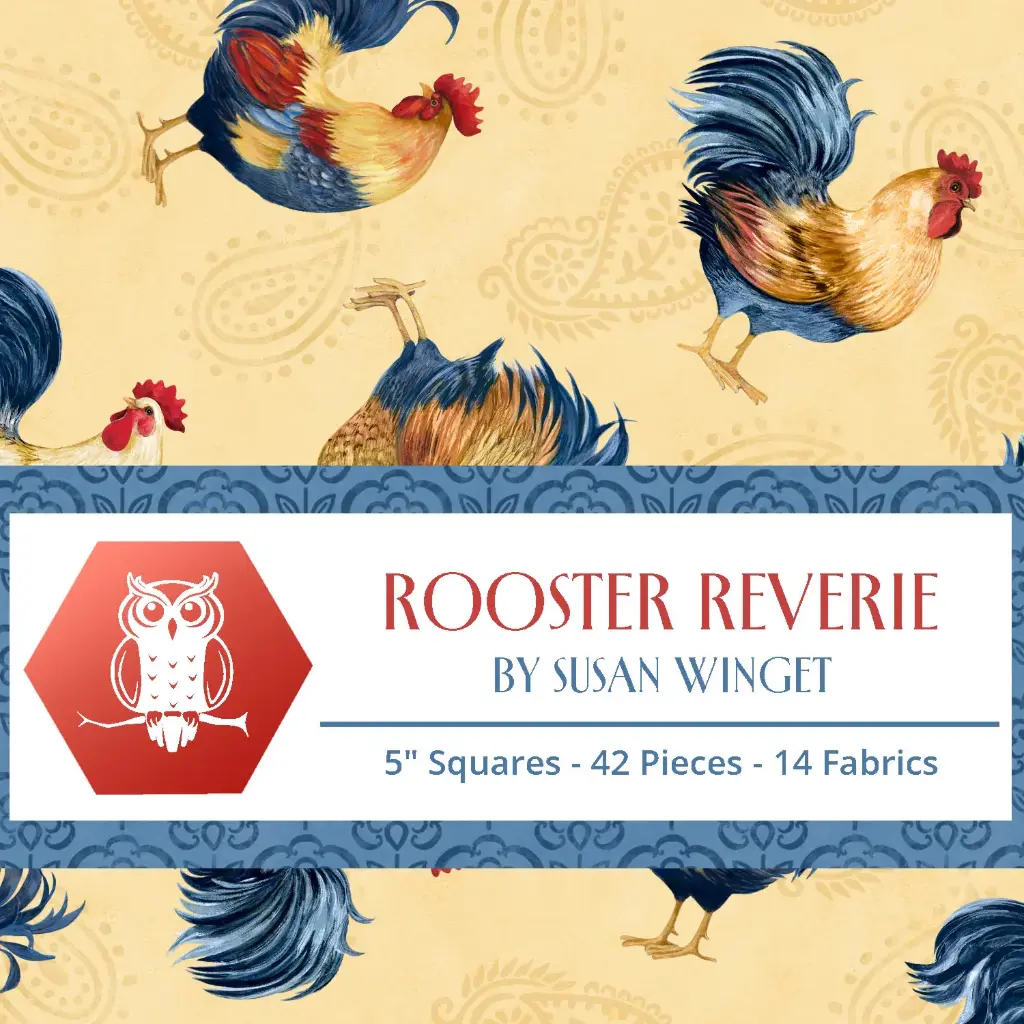 Rooster Reverie-05 / Rooster Reverie Stamp