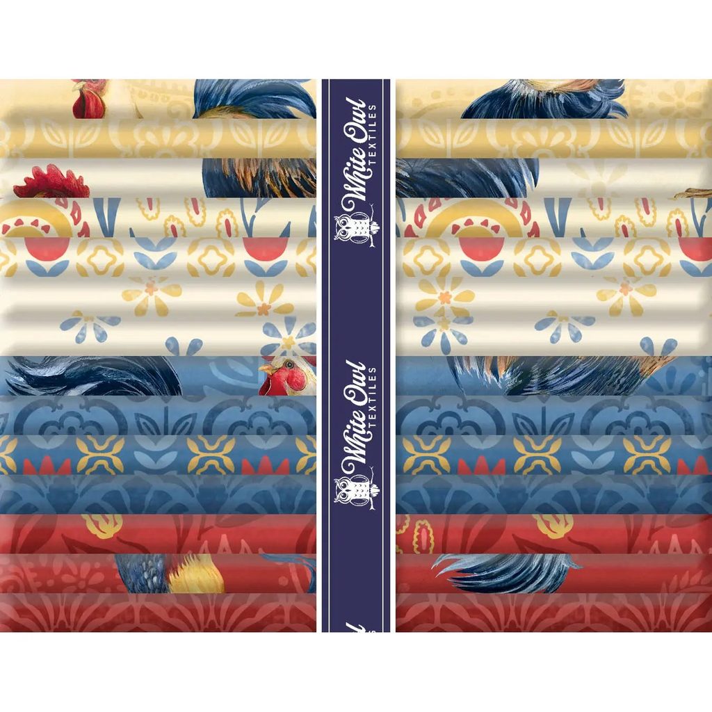 [Rooster Reverie-FQ] Rooster Reverie-FQ / Rooster Reverie Fat Quarter Pack