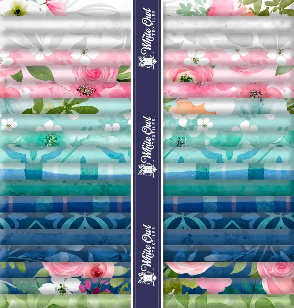 [Petal Whispers-FQ] Petal Whispers-FQ / Petal Whispers Fat Quarter Pack