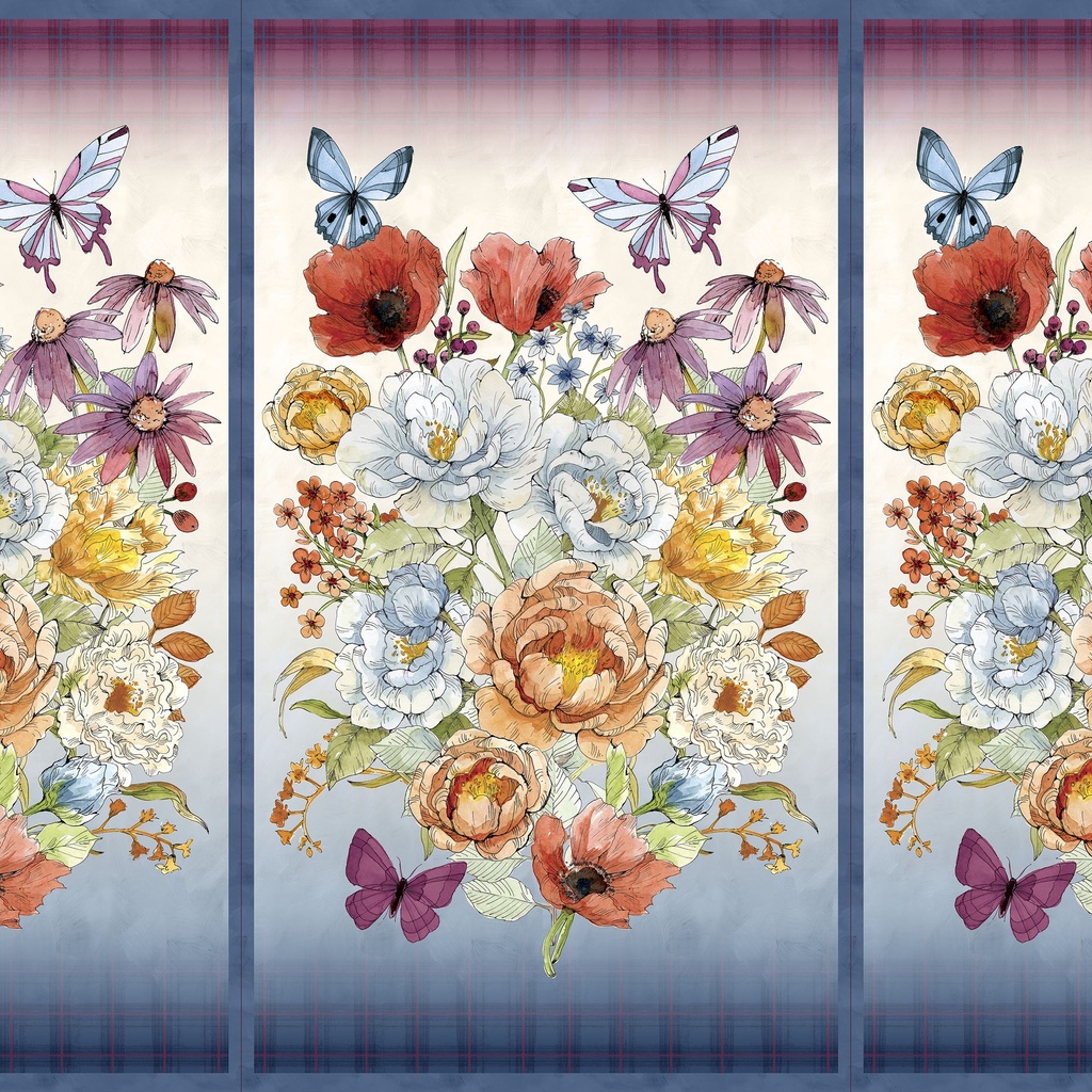 [W175-001-053] W175-001-053 / Growing in Color Large Panel-Multi