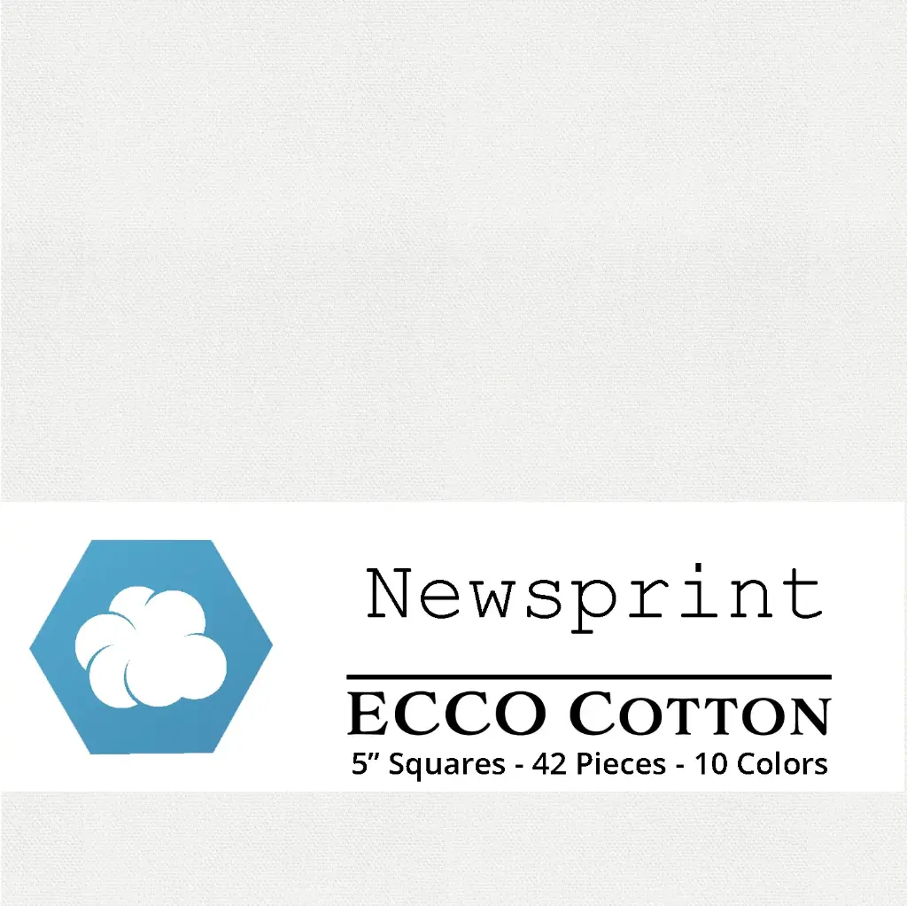 EC-Newsprint-Stamp / ECCO Cotton - Newsprint Stamp