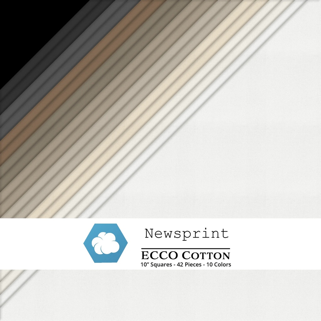 EC-Newsprint-ST / ECCO Cotton - Newsprint Stack