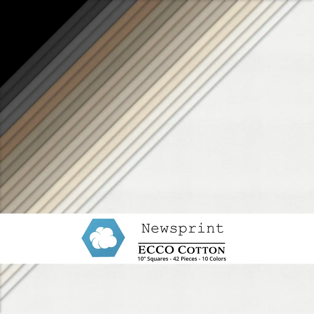 EC-Newsprint-ST / ECCO Cotton - Newsprint Stack