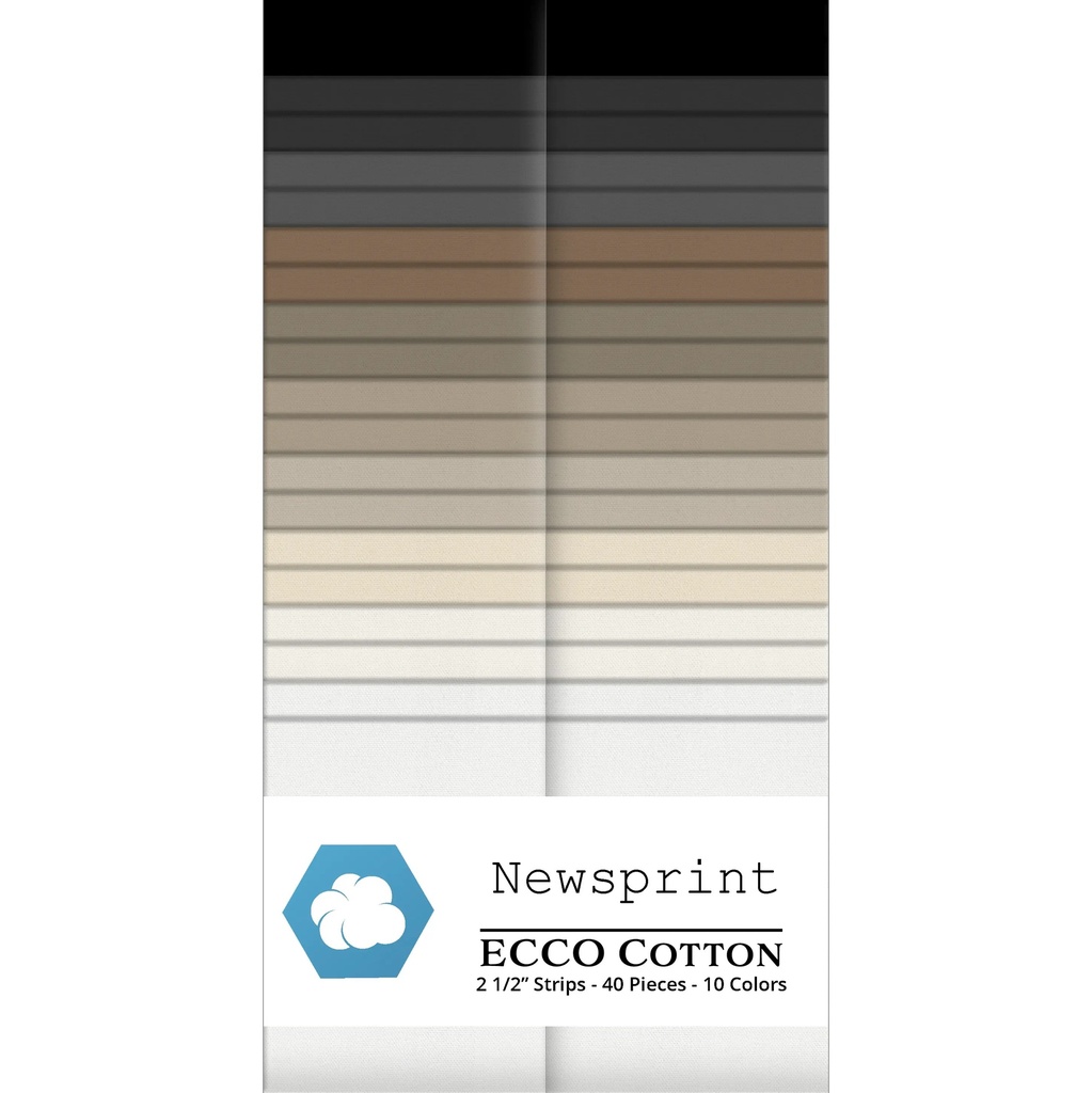 EC-Newsprint-SP / ECCO Cotton - Newsprint Strip Pack