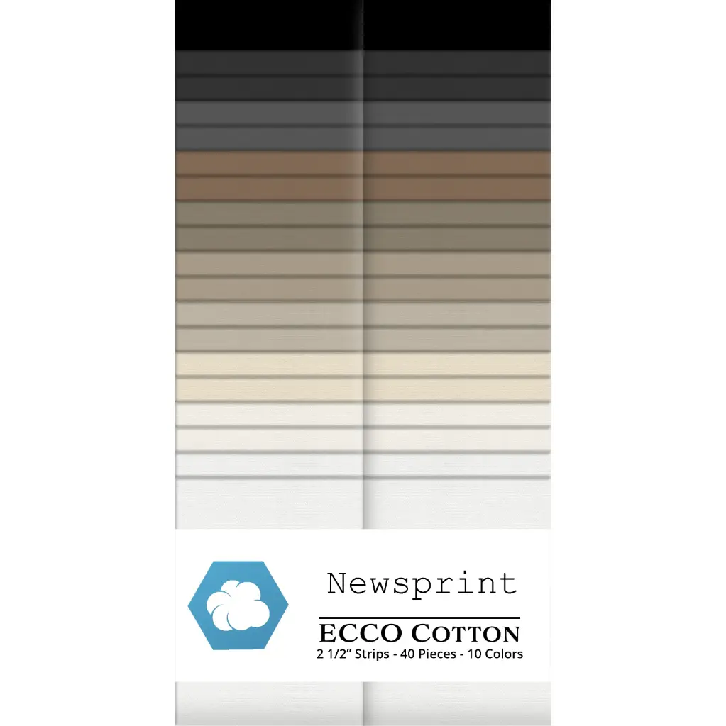 EC-Newsprint-SP / ECCO Cotton - Newsprint Strip Pack