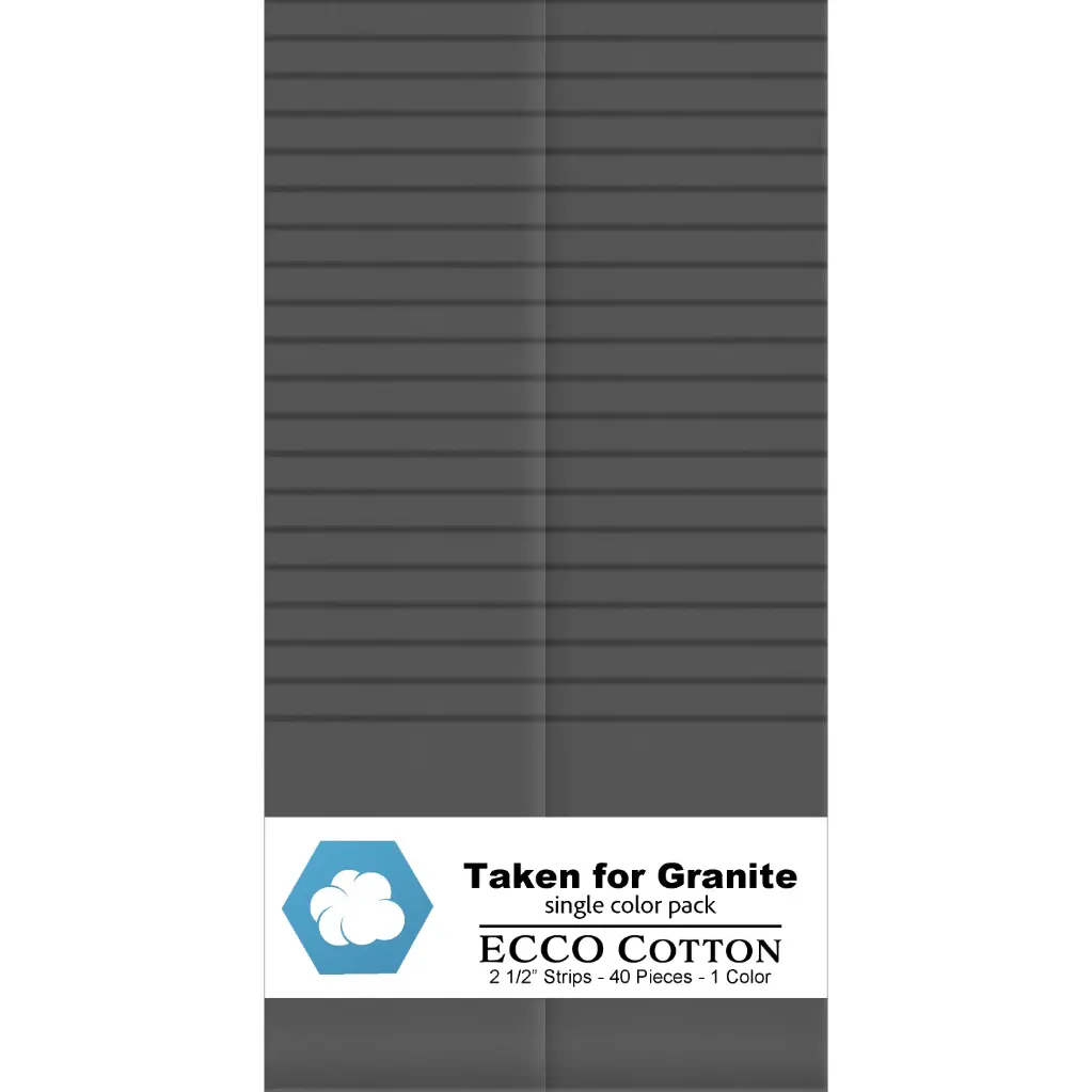 [EC-Taken for Granite-SP] EC-Taken for Granite-SP / ECCO Cotton - Taken for Granite Strip Pack