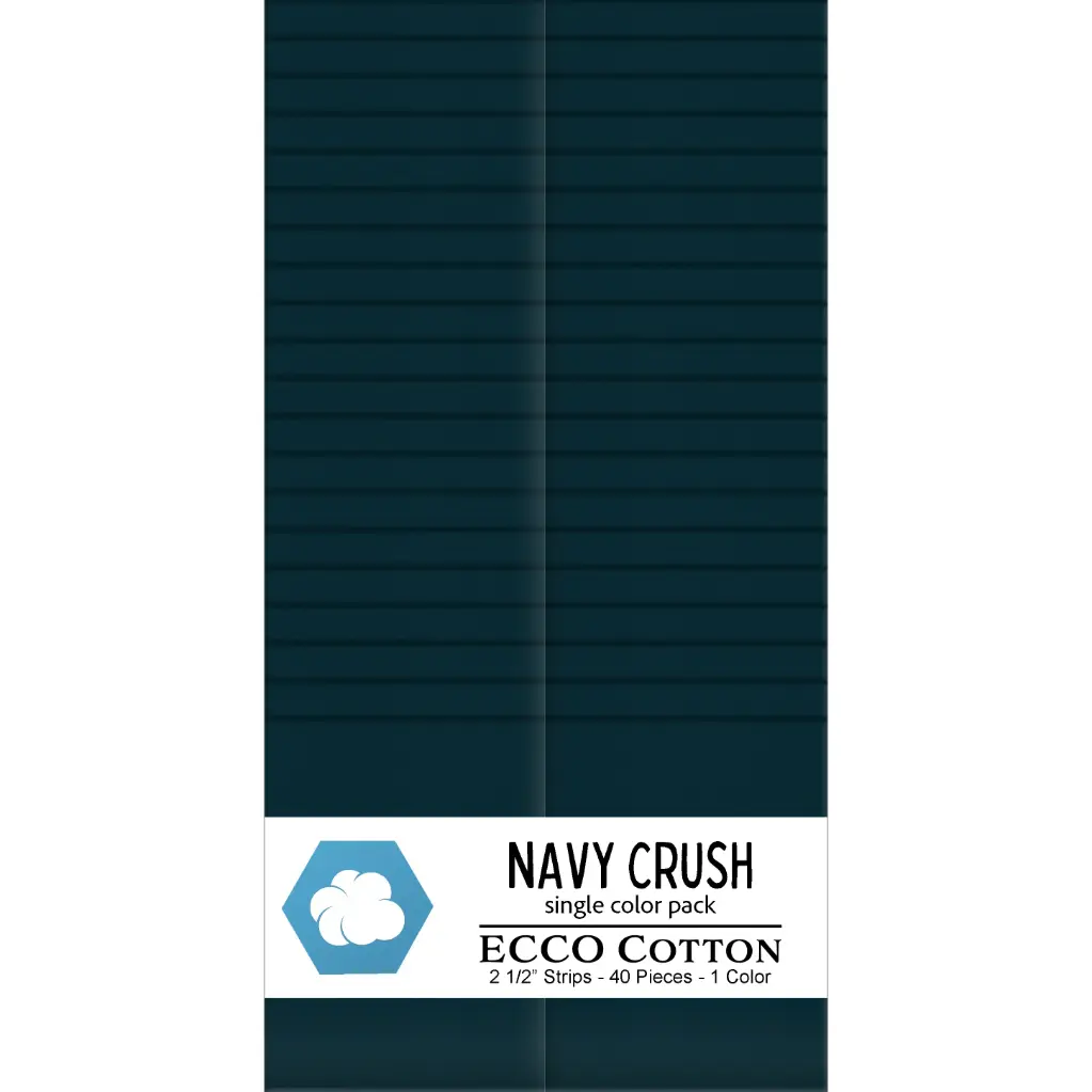 [EC-Navy Crush-SP] EC-Navy Crush-SP / ECCO Cotton - Navy Crush Strip Pack