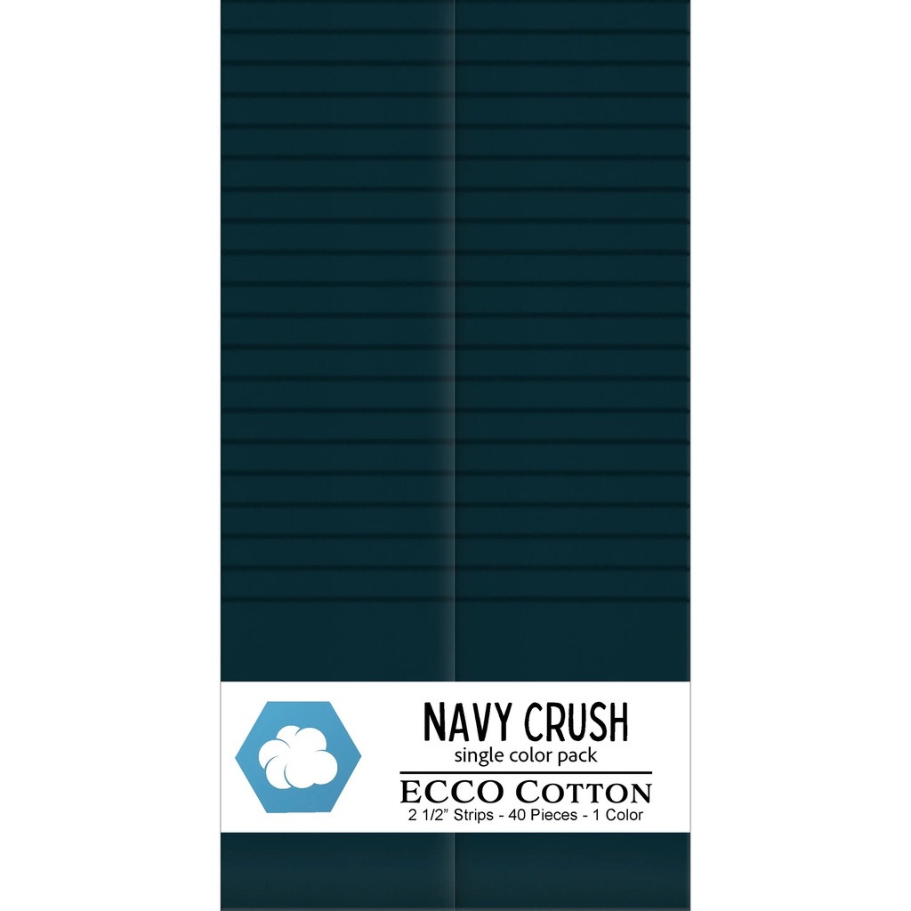 [EC-Navy Crush-SP] EC-Navy Crush-SP / ECCO Cotton - Navy Crush Strip Pack