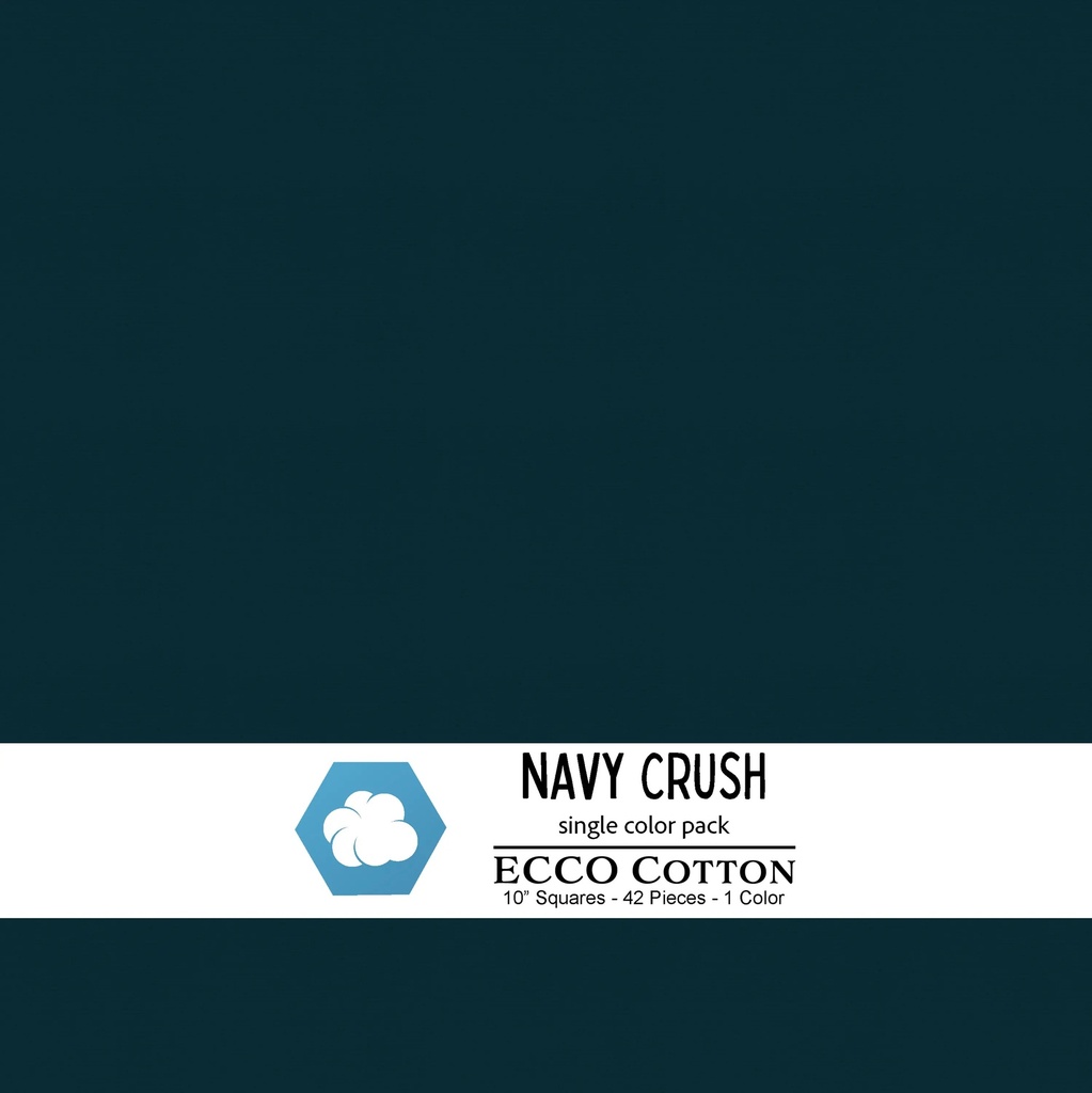 [EC-Navy Crush-ST] EC-Navy Crush-ST / ECCO Cotton - Navy Crush Stack