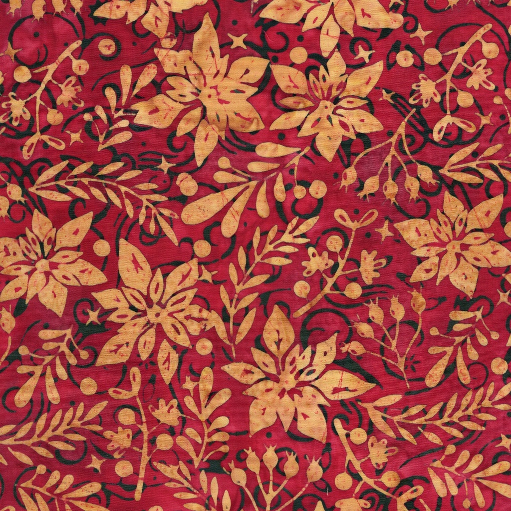 [122608360] 122608360 / Poinsettias Red Cherry