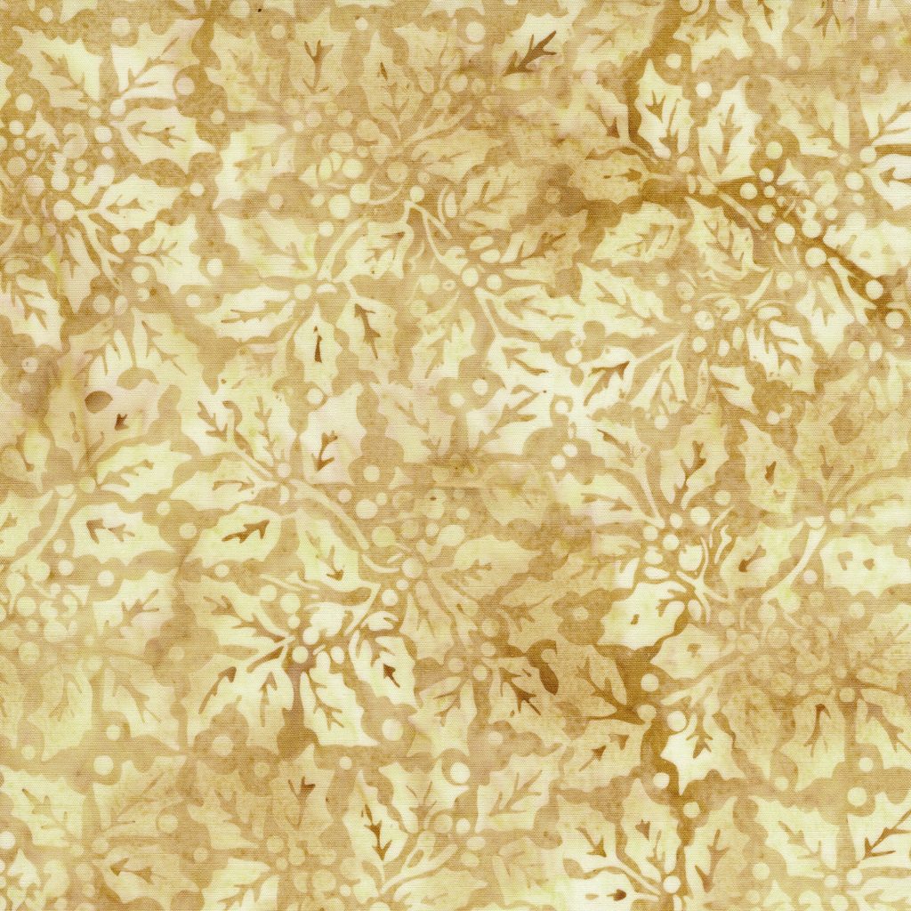 [122605267] 122605267 / Holly and Berries Gold Ochre