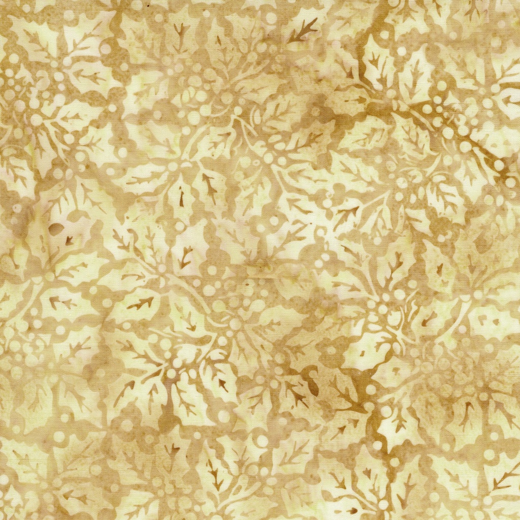 [122605267] 122605267 / Holly and Berries Gold Ochre
