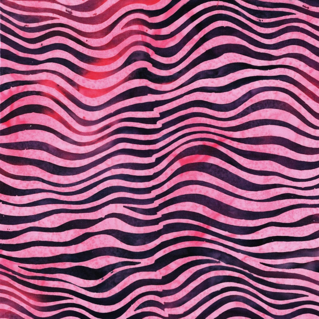 [122680330] 122680330 / Wavy Stripe Red Flamingo