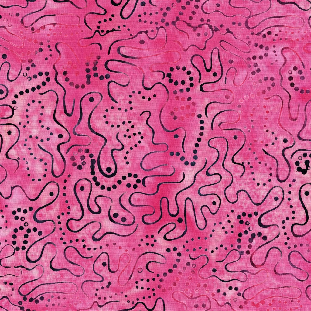 [122677145] 122677145 / Squiggles Pink Raspberry