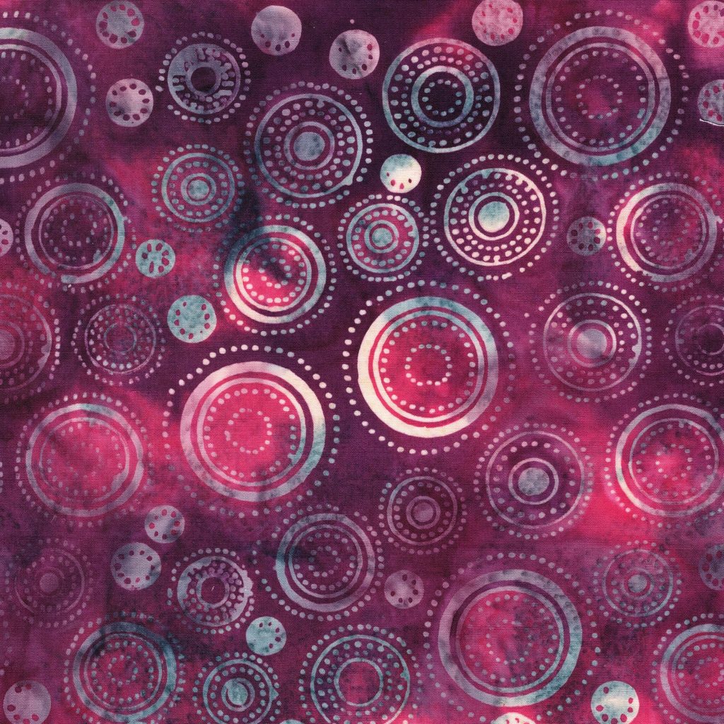 [122673195] 122673195 / Circle in a Circle Pink Sangria