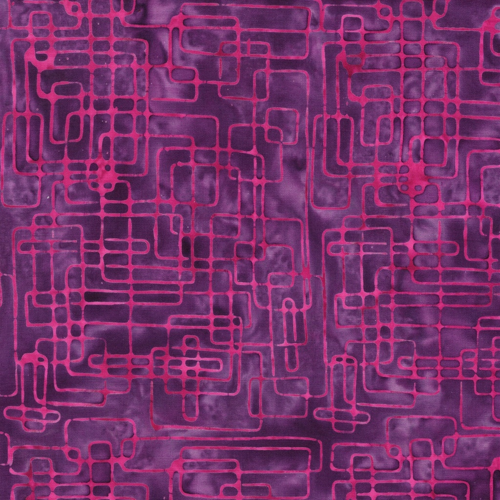 [122678430] 122678430 / Squares on Point Purple Jelly