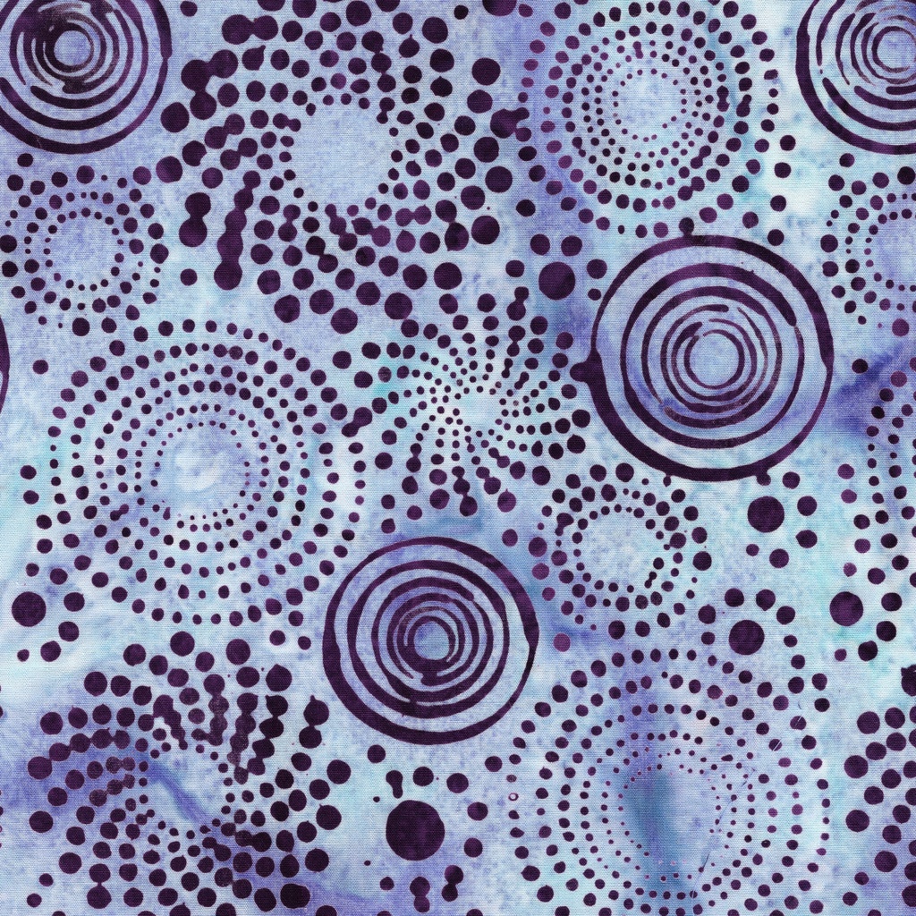[122675828] 122675828 / Dotted Cirlces Multi Blue Purple