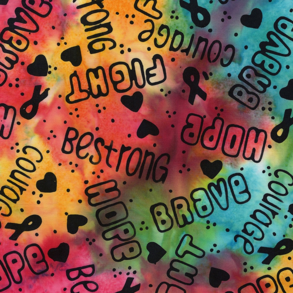 [522606823] 522606823 / Hopeful Words Multi Yellow Pink Blue Jellybean