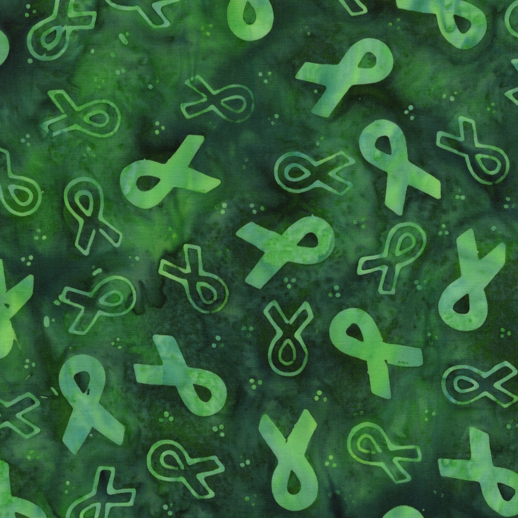[522604682] 522604682 / Awareness Ribbon Green Frog