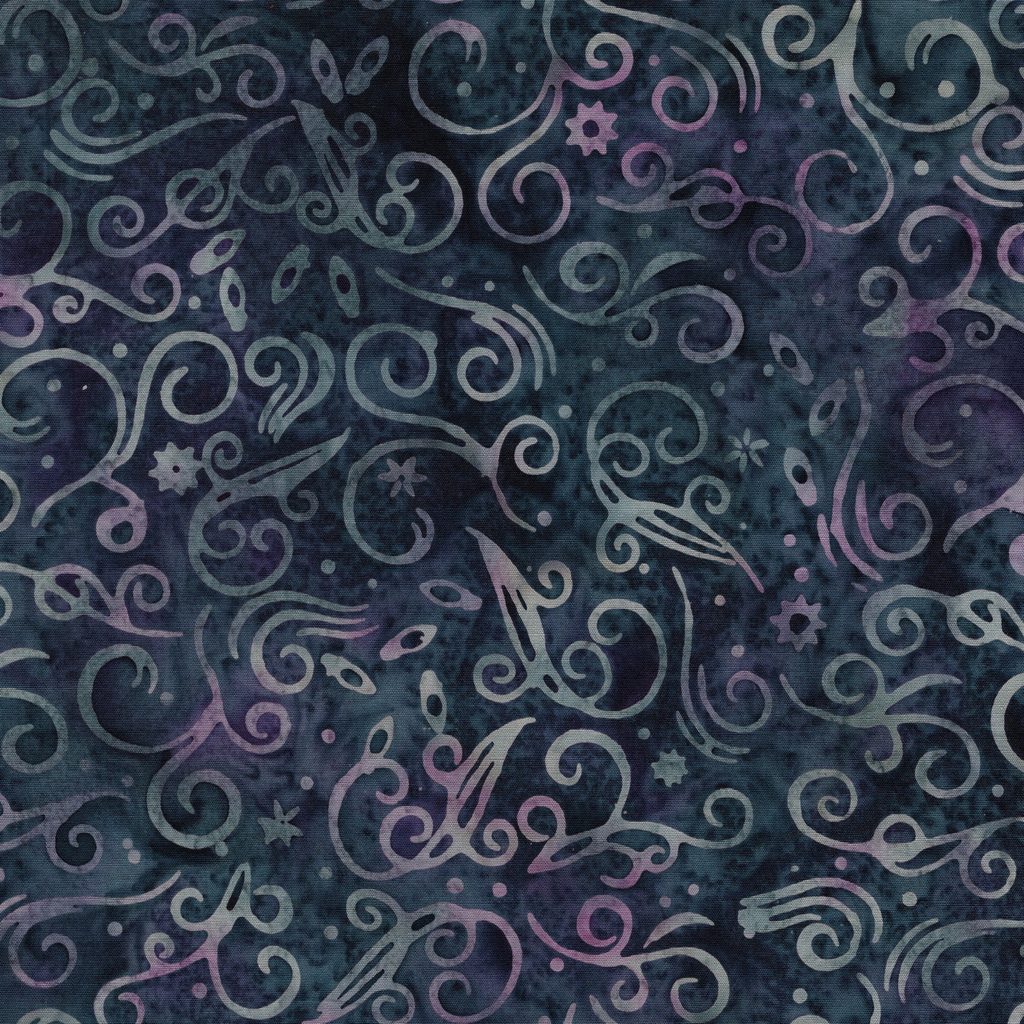 122617475 / Lights and Swirls Purple Eggplant