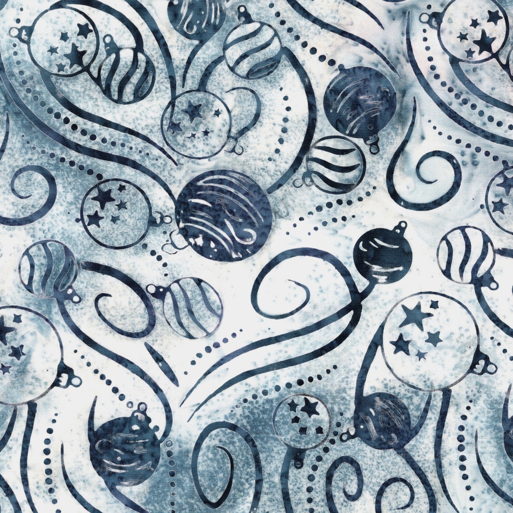[122603513] 122603513 / Ornaments and Swirls Blue Shark