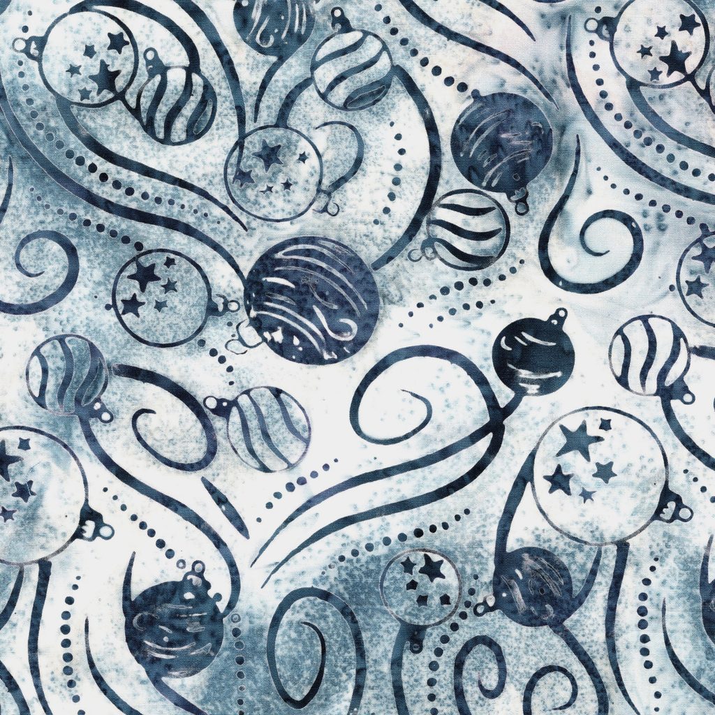 122603513 / Ornaments and Swirls Blue Shark