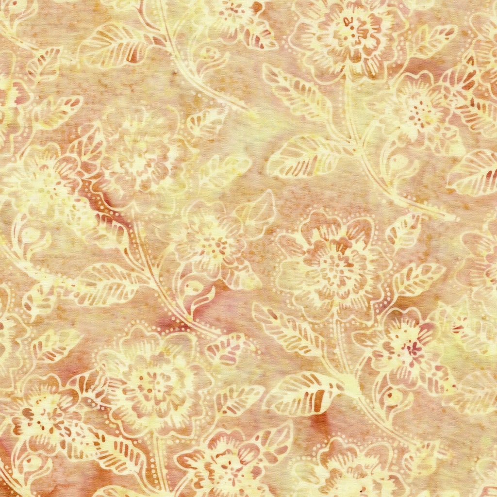 [122664051] 122664051 / Paisley Flower Brown Ecru
