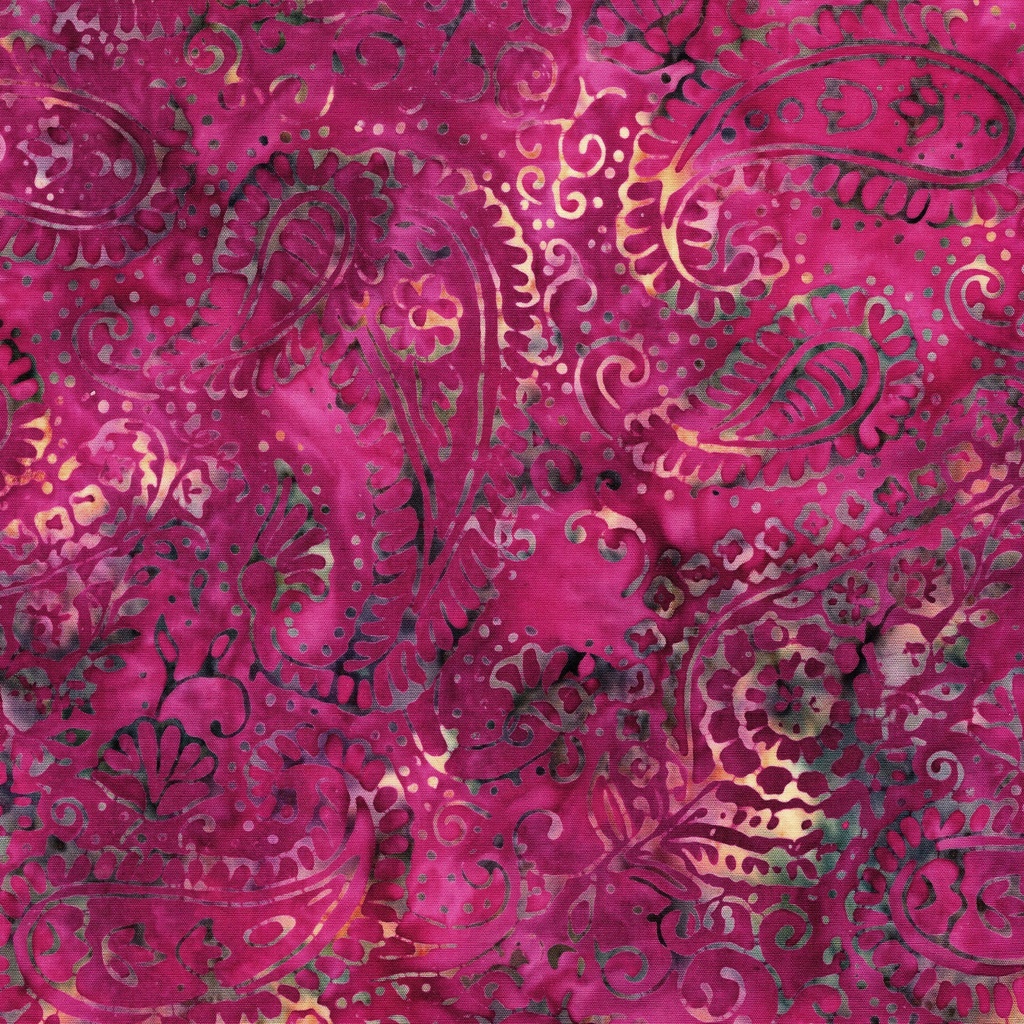 [122657160] 122657160 / Paisley Outline Pink Hot Lips