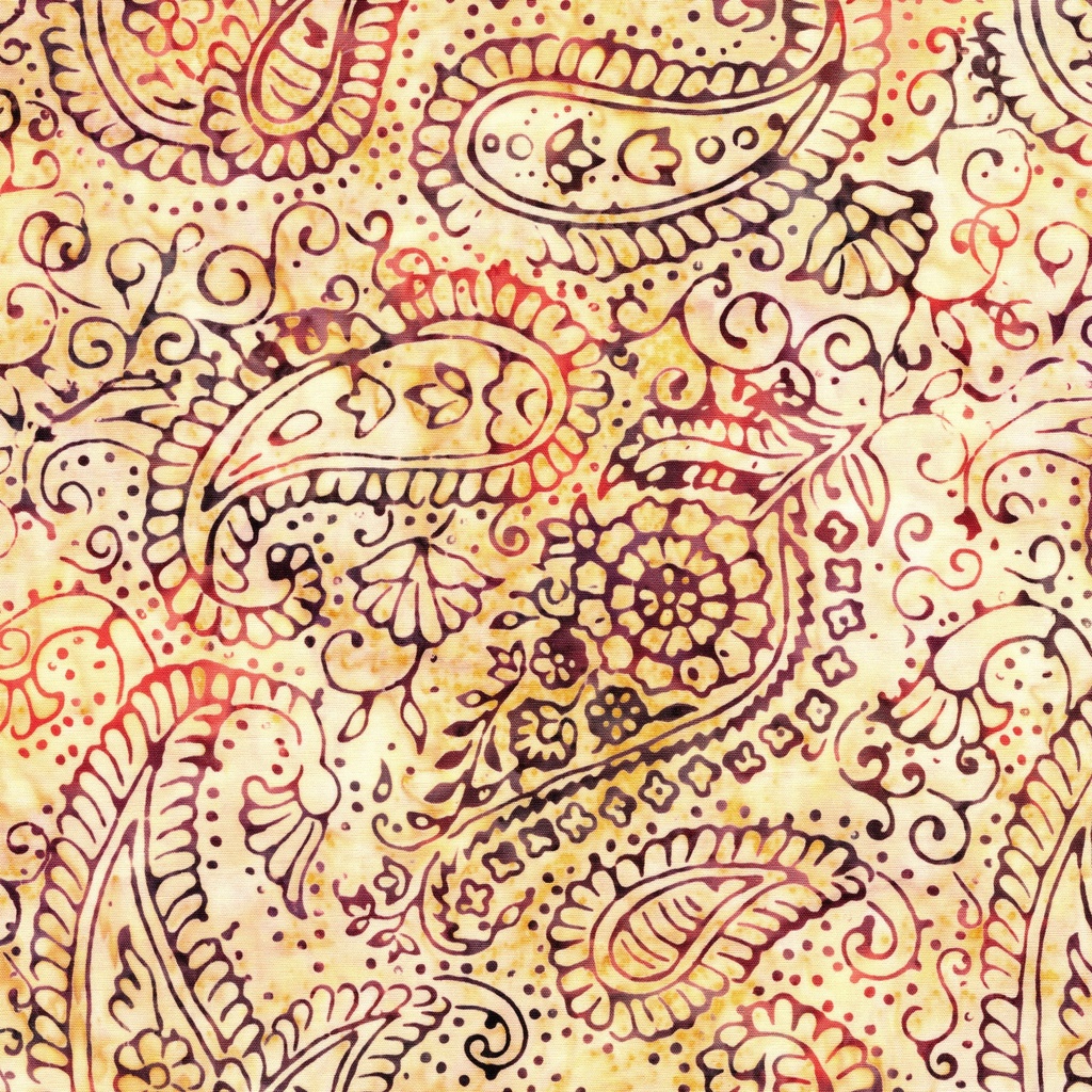 [122657053] 122657053 / Paisley Outline Brown Tawny